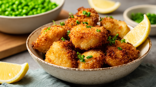 Crispy Cod Cheeks in Panko Breadcrumbs Recipe