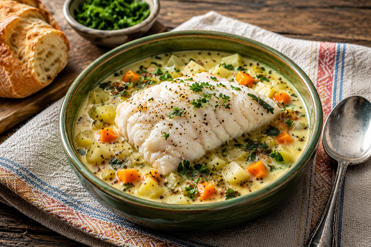 Spiced Haddock Chowder