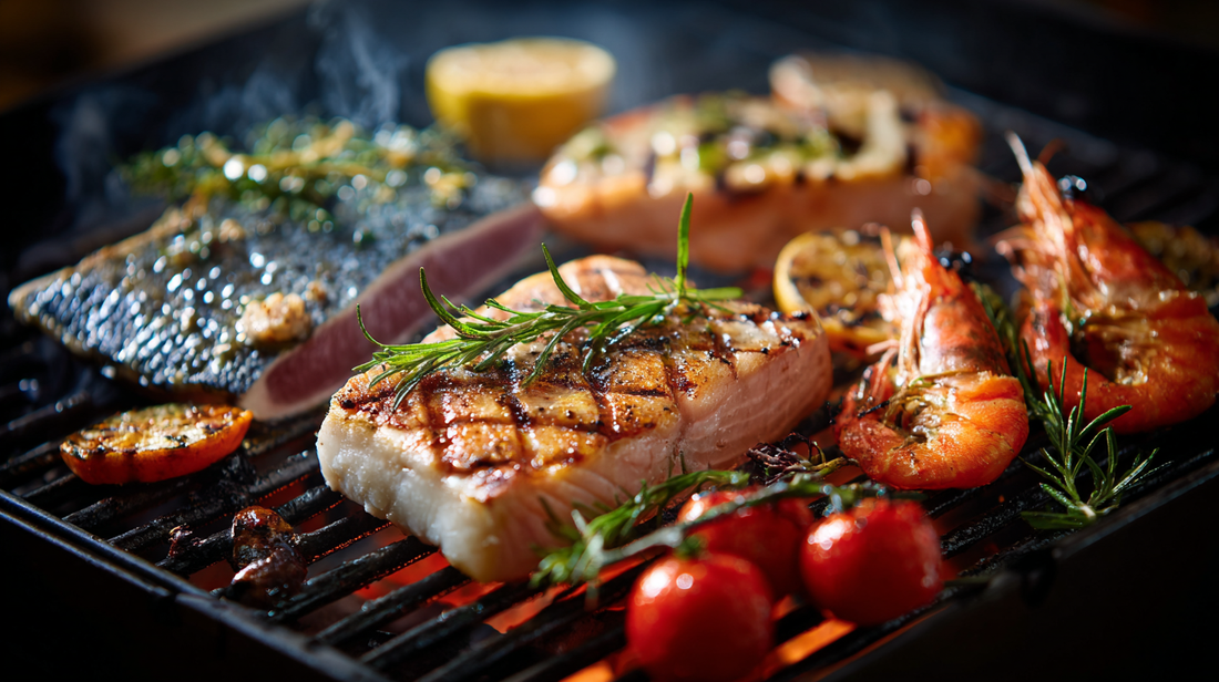 The Ultimate Guide to BBQ Seafood: How to Cook Tuna Steaks, King Prawns, Cod and Rainbow Trout