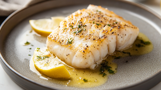 Cod with Lemon Herb Butter