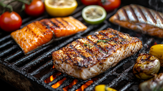 BBQ Recipes for Salmon, Tuna, Sea Bass and Red Gurnard Fillets