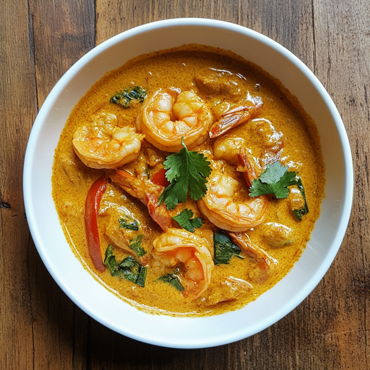 Creamy Coconut Prawn Curry Recipe
